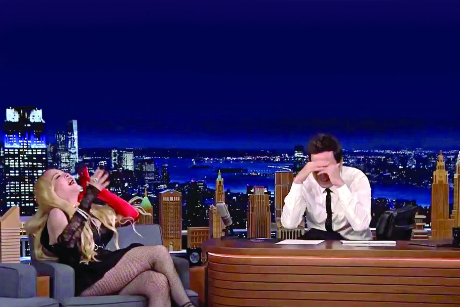 Madonna leva Jimmy Fallon ao desespero durante programa de televisão