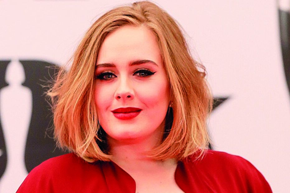 Adele antes de perder peso