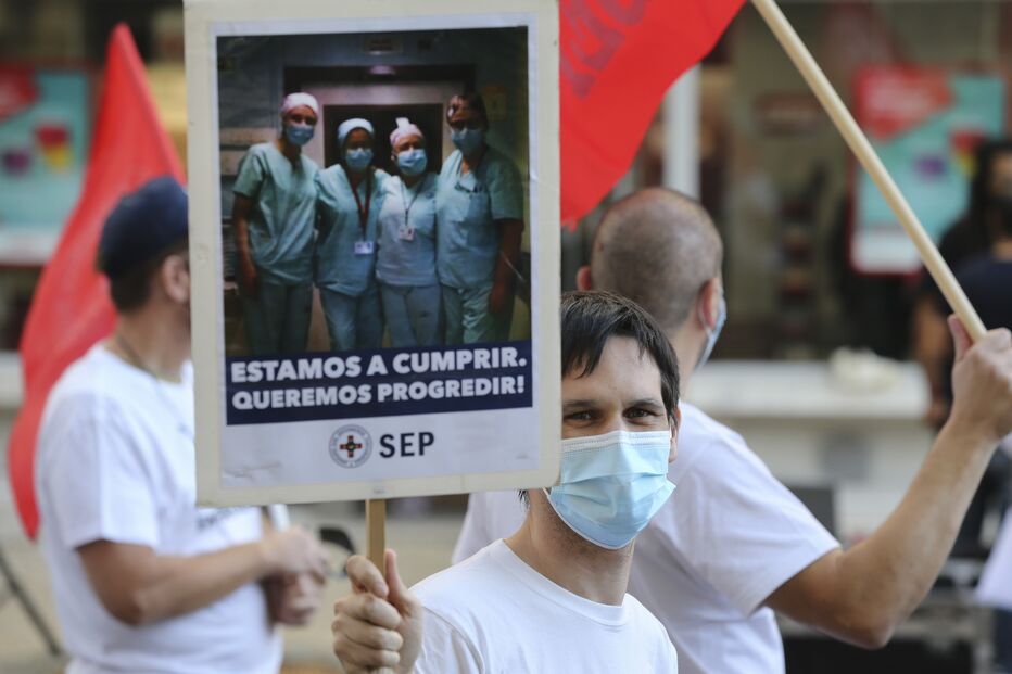 Protesto, profissionais de Saúde, Ministério da Saúde