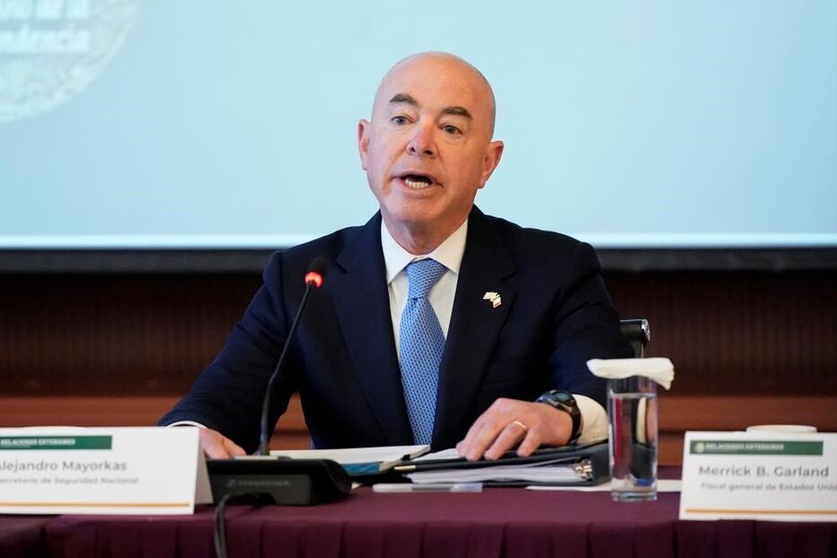 O secretário para a Segurança Interna dos Estados Unidos, Alejandro Mayorkas