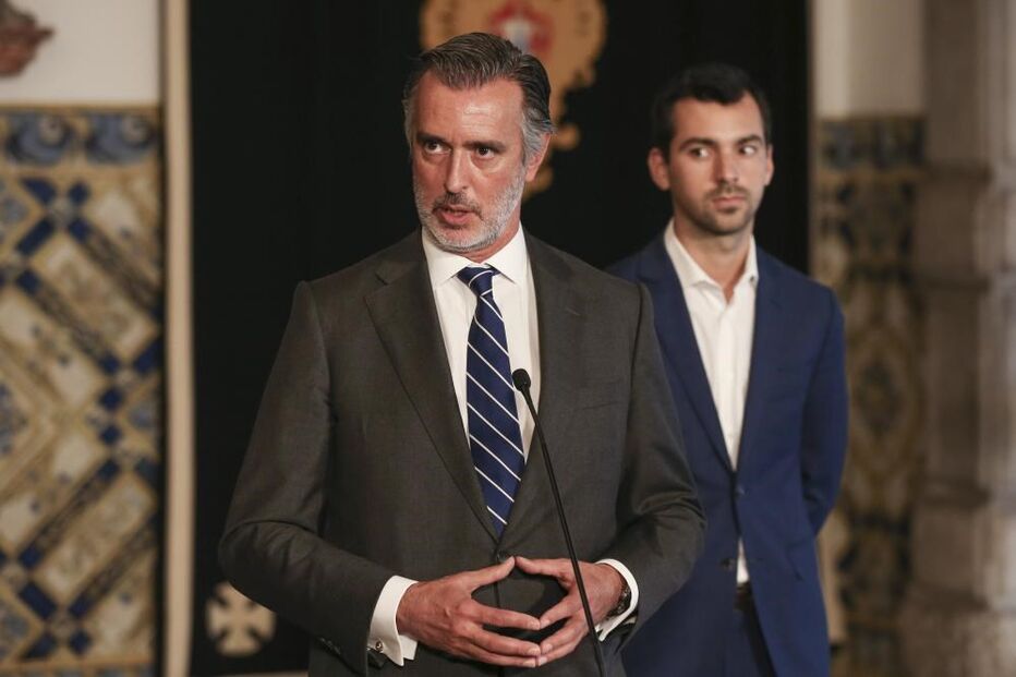 Líder da Iniciativa Liberal (IL), João Cotrim de Figueiredo, palácio de belém