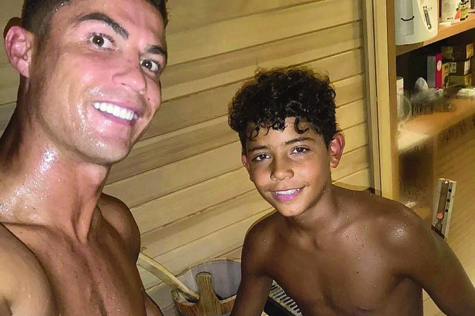 Cristiano Ronaldo, treino, corpo, filho, exercício físico