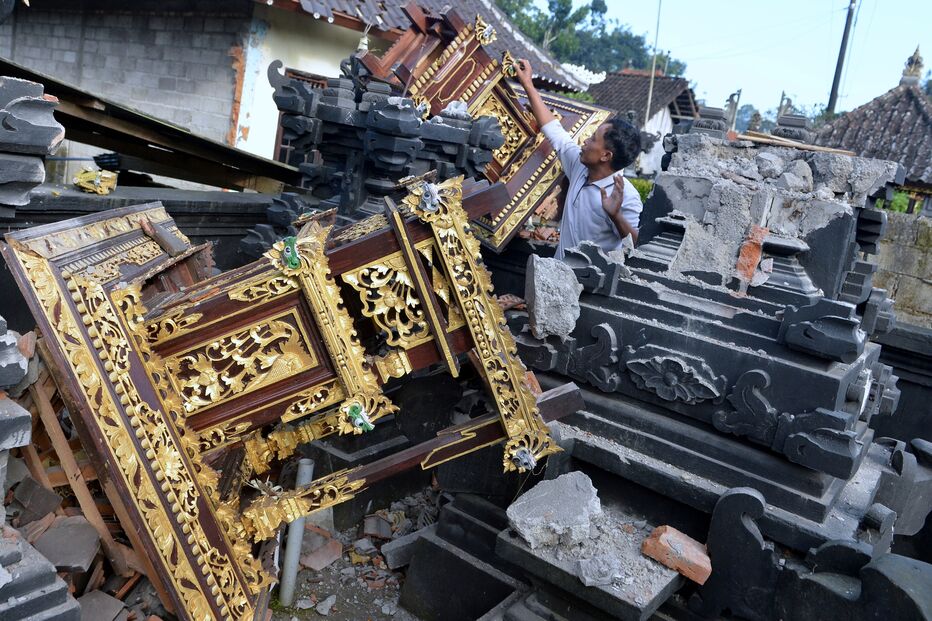 Sismo em Bali
