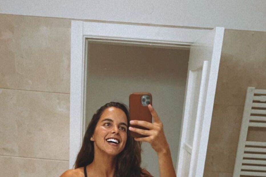 Sara Matos já está em forma um mês depois de ser mãe