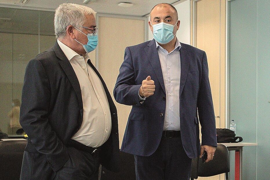 António Salvador, diretor da Intercampus, e Carlos Rodrigues, diretor do CM e da CMTV 