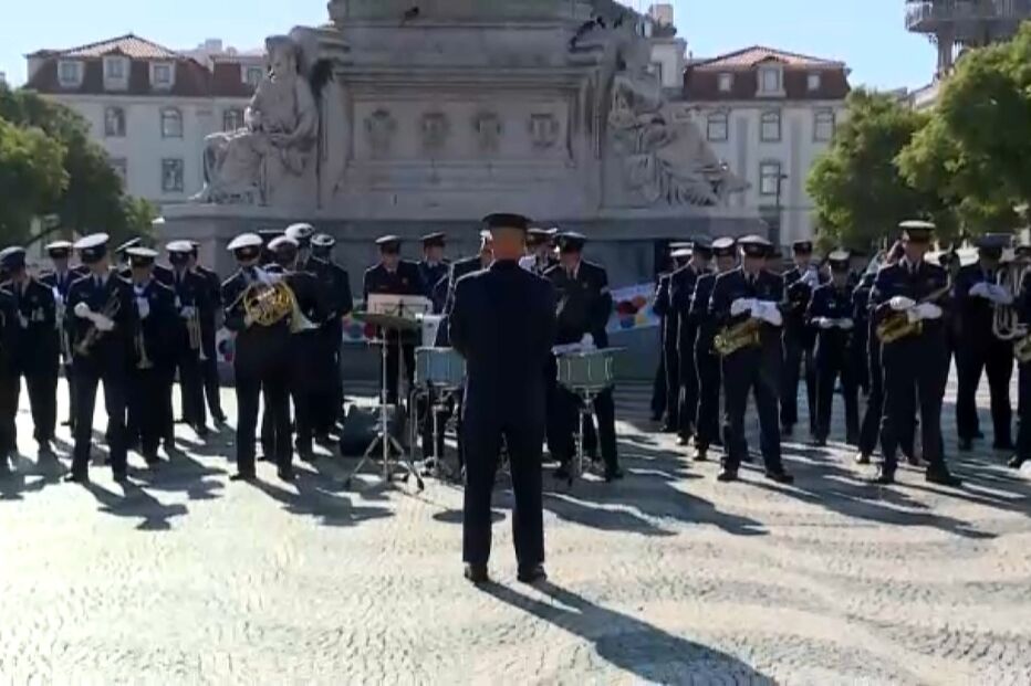 Homenagem Rossio vítimas pandemia