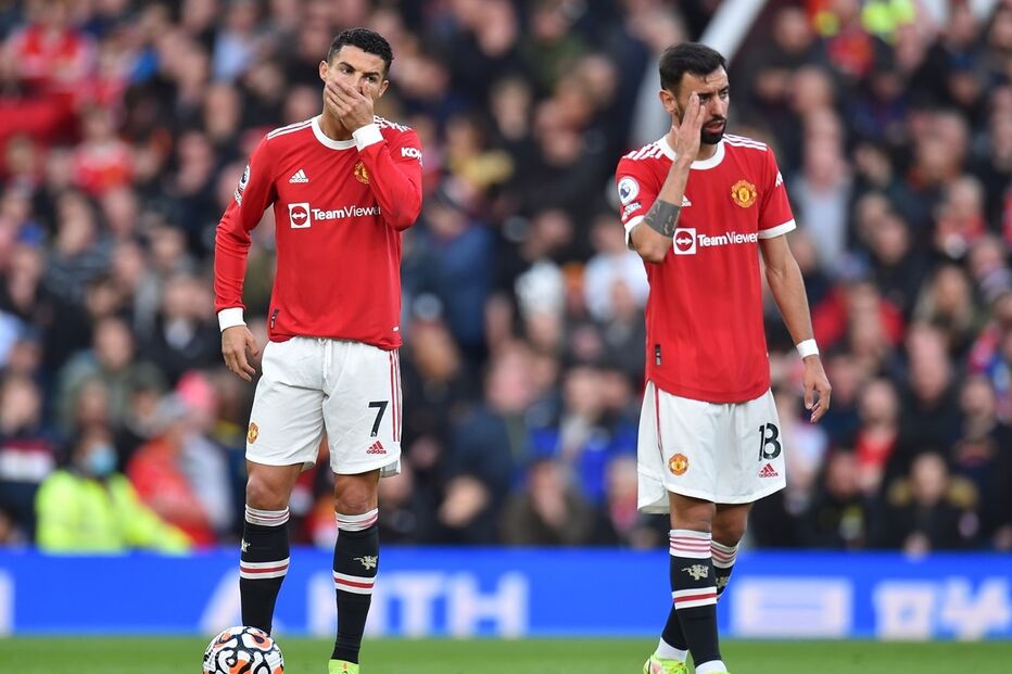 Cristiano Ronaldo  e Bruno  Fernandes