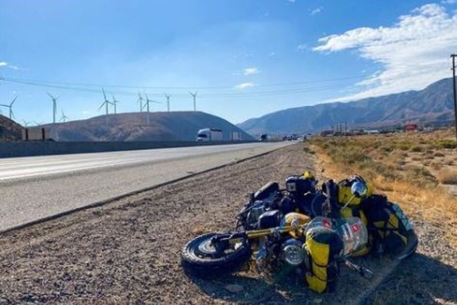 Português que está a dar a volta ao mundo em minimoto ferido nos Estados Unidos