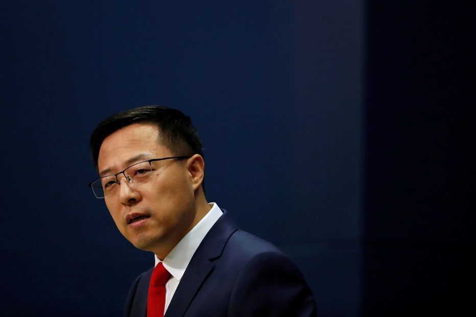 Porta-voz do Ministério dos Negócios Estrangeiros, Zhao Lijian, china