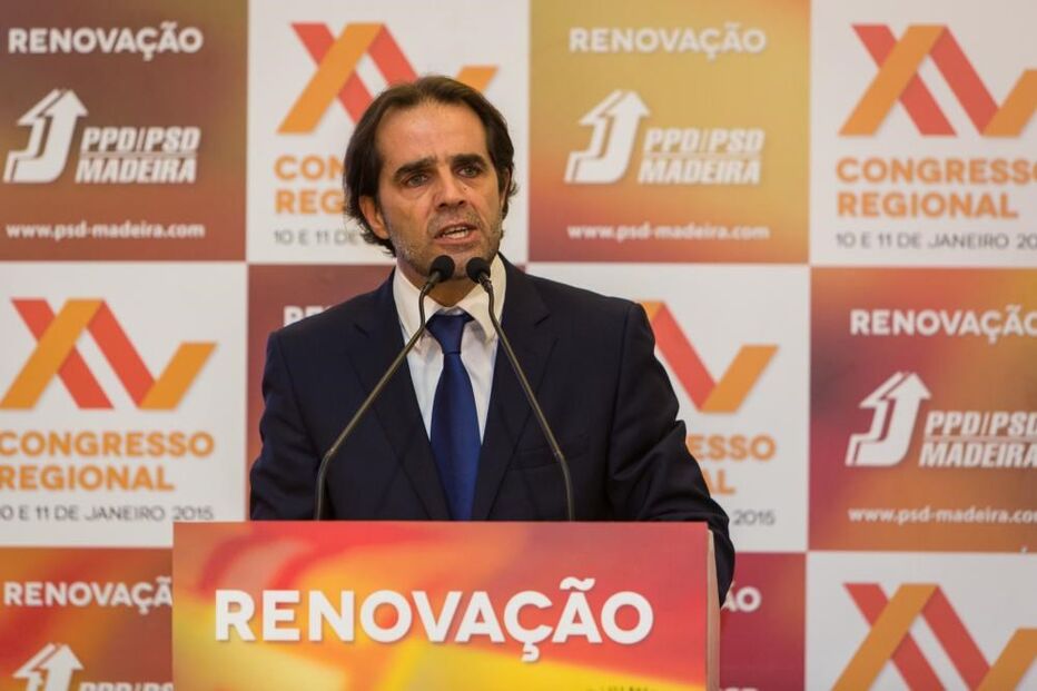Miguel Albuquerque, presidente do Governo da Madeira