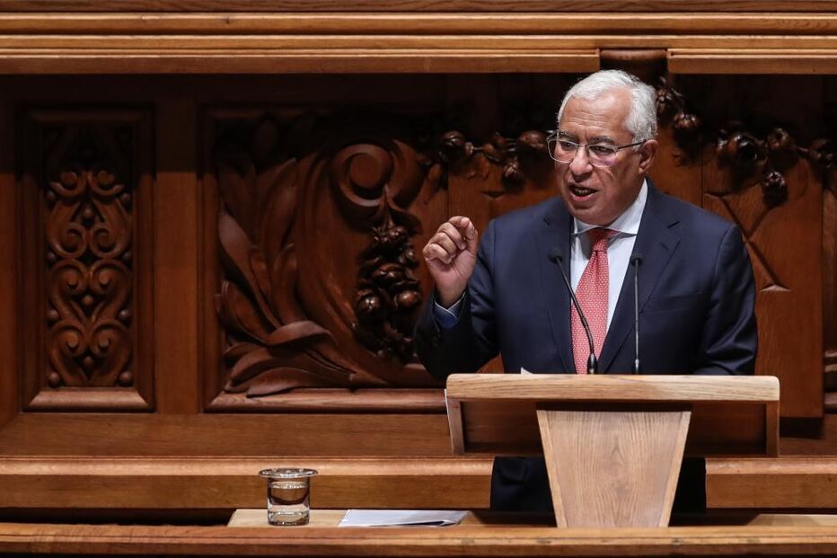 António Costa no Parlamento