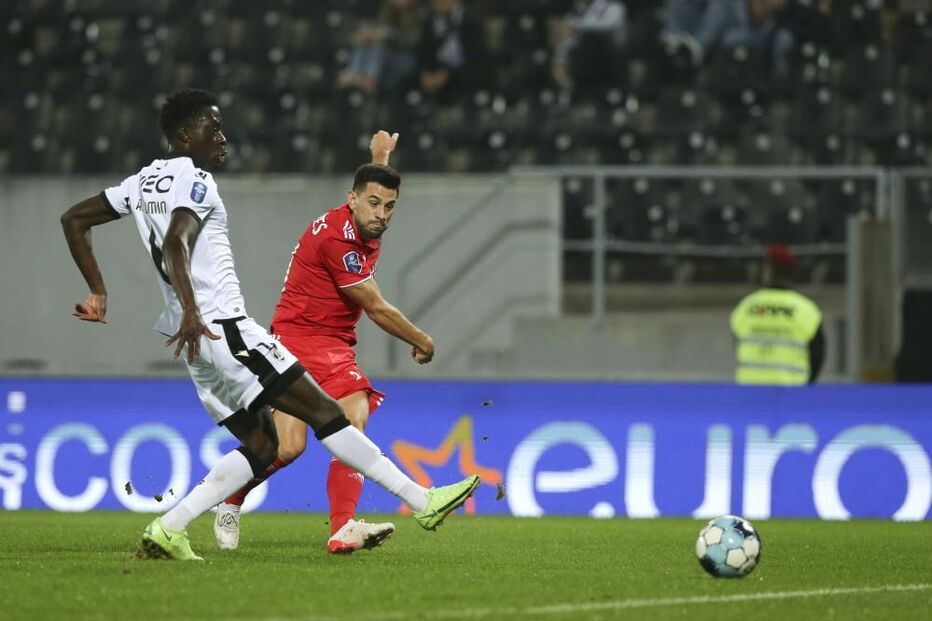 Pizzi no V. Guimarães-Benfica