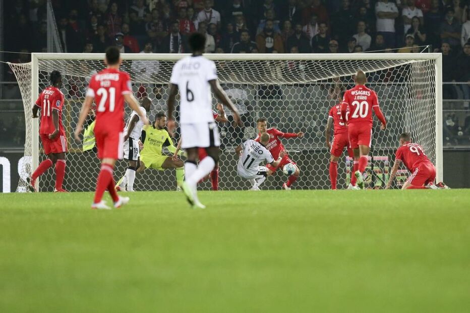 André André a rematar para golo