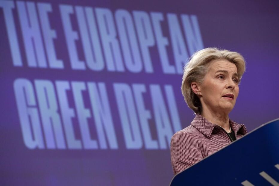 A presidente da Comissão Europeia, Ursula von der Leyen