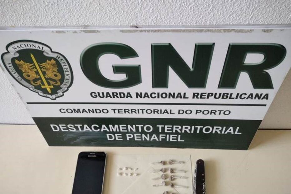 GNR detém traficante de droga em Penafiel 