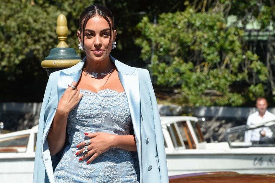 Gio já estava grávida quando foi ao Festival de Cinema de Veneza, em setembro	