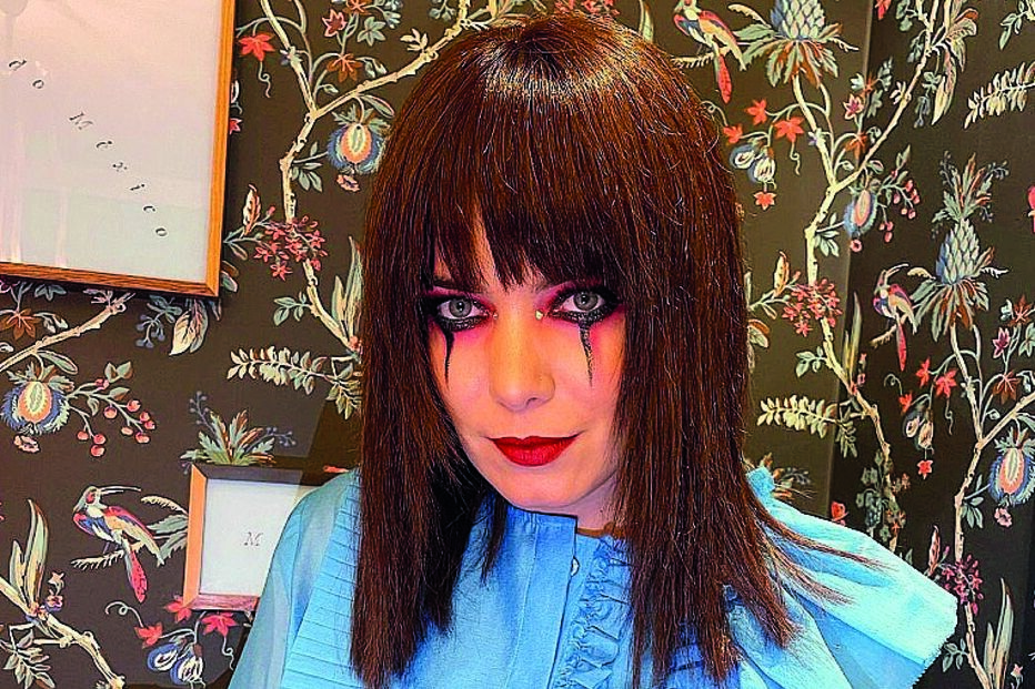 Raquel Strada partilhou a sua maquilhagem de Joker nas redes sociais 