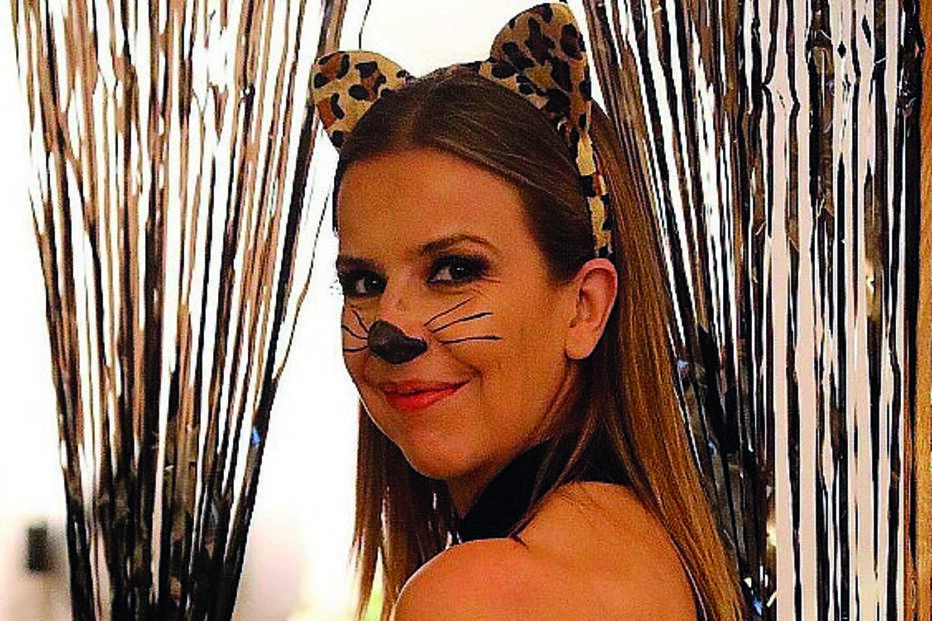 Ana Garcia Martins deixou-se contagiar pelo espírito de Halloween 