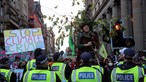 Milhares protestam em Glasgow durante cimeira do clima das Nações Unidas