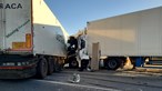 Estrada nacional em Beja cortada ao trânsito devido a acidente com dois camiões