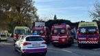Colisão entre dois carros provoca cinco feridos na Circunvalação, em Matosinhos
