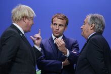 Boris, Macron, Guterres