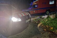 Bombeiros, resgate, turistas, Gerês