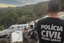 As imagens do acidente de avião onde Marília Mendonça morreu