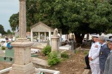 Chefe do Estado-Maior-General das Forças Armadas presta homenagem a militares portugueses sepultados na Guiné-Bissau