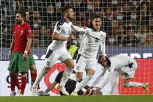 Intervalo no Estádio da Luz com primeira parte agitada e oportunidades falhadas
