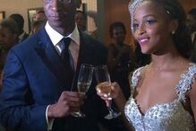 Bornito de Sousa, vice-presidente de Angola, no casamento na filha, Naulila Diogo Graça