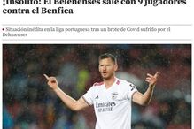 imprensa internacional sobre jogo entre Belenenses SAD-Benfica