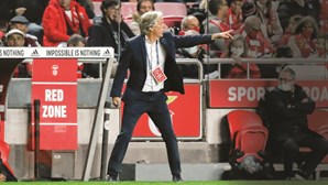 Jorge Jesus confia na vitória do Benfica frente ao Barcelona