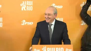 "Eu vou ganhar": Rui Rio reeleito promete vitória do PSD nas legislativas