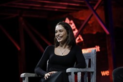 Daniela Melchior, a atriz portuguesa que tem feito sucesso além fronteiras, foi uma das oradoras convidadas