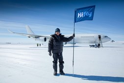 Hi Fly aterra na Antártida pela primeira vez 