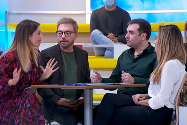 Leitura do baralho cigano no Manhã CM