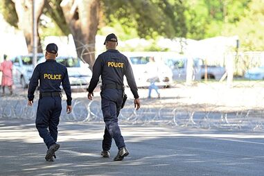 África, polícia
