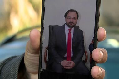  Syed Abbas tinha 37 anos. Deixa duas filhas menores 