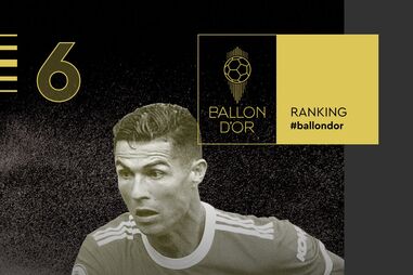 Cristiano Ronaldo acaba fora do pódio na luta pela Bola de Ouro