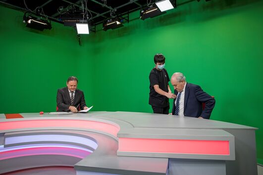 José Carlos Castro conduziu entrevista ao presidente do PSD