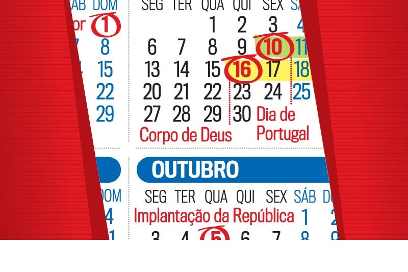 Feriados e pontes no calendário de 2022 em Portugal — idealista/news