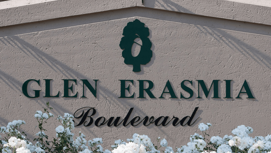 Glen Erasnia Estate é uma zona de condomínio de luxo de alta segurança