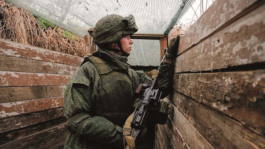 Nacionalistas ucranianos pró-russos controlam a região do Donbass desde 2014 
