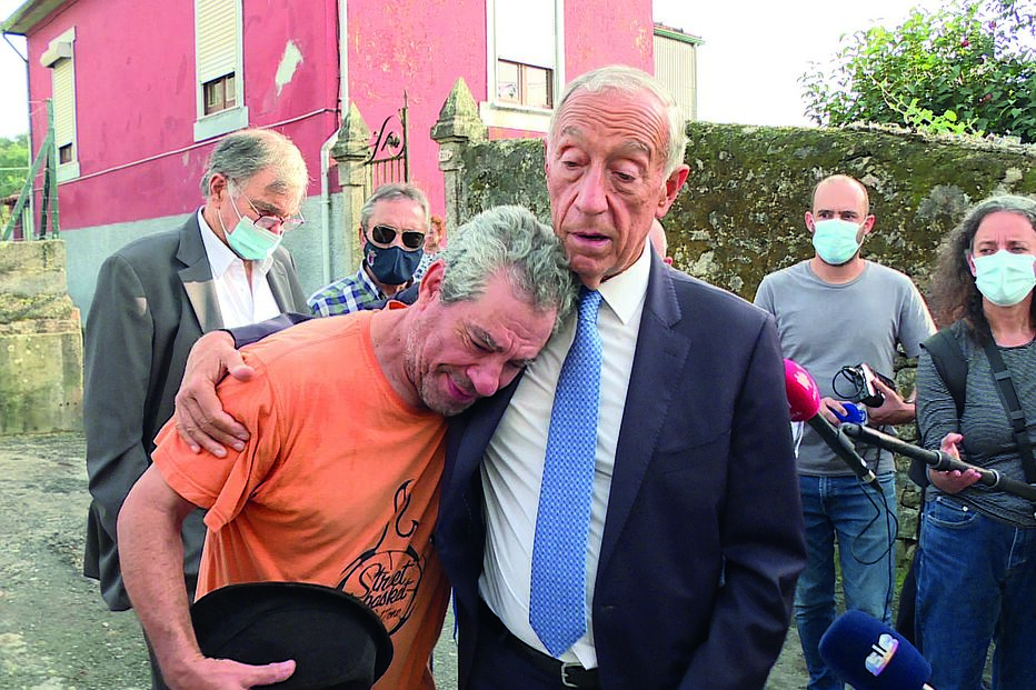 Manuel Fernandes reencontrou-se com Marcelo Rebelo de Sousa no dia 18 de outubro. Um ano antes, o Presidente descobriu-o a viver sob um viaduto no Porto