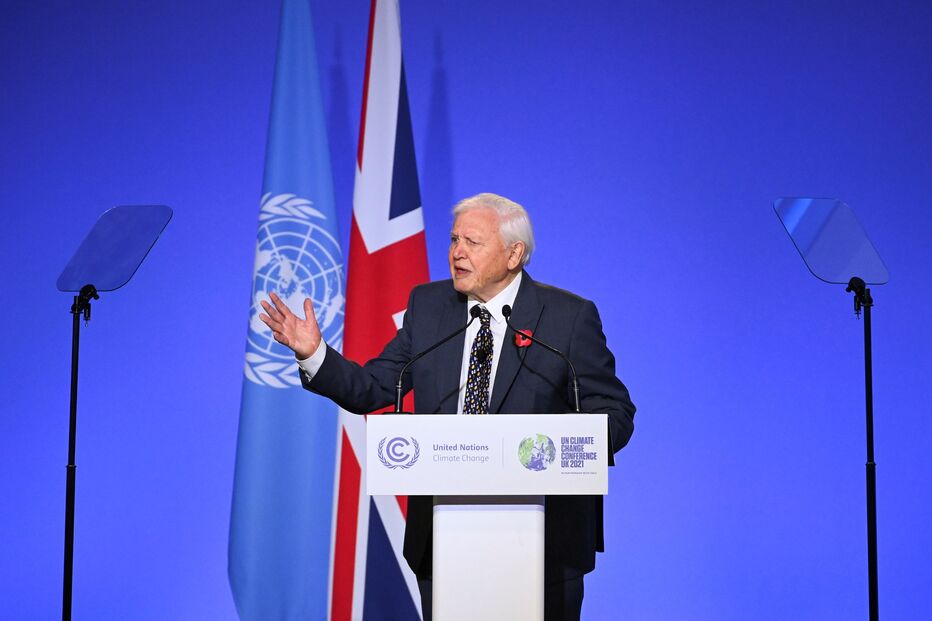 O naturalista britânico David Attenborough