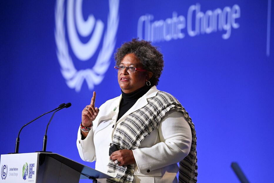 Primeira-ministra, Barbados, Mia Amor Mottley, COP 26, Glasgow