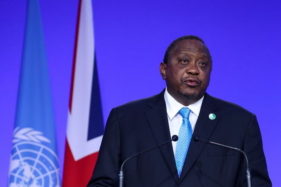 Presidente do Quénia, Uhuru Kenyatta, COP26, Glasgow, Escócia, ONU