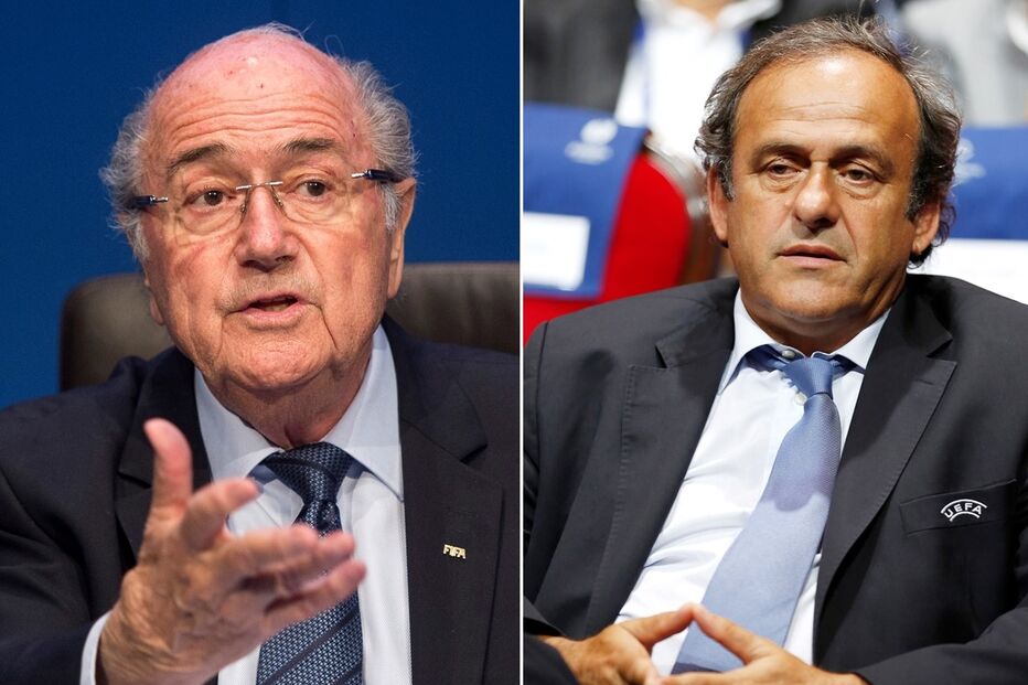 Blatter e Platini