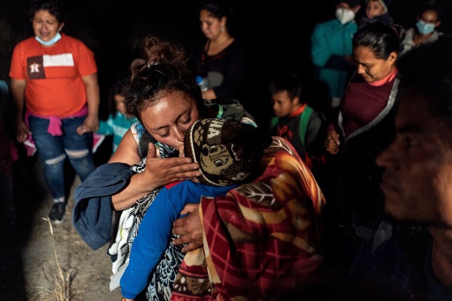 migrantes, filhos, família, fronteira, México, EUA